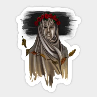 The Veiled Lady Sticker